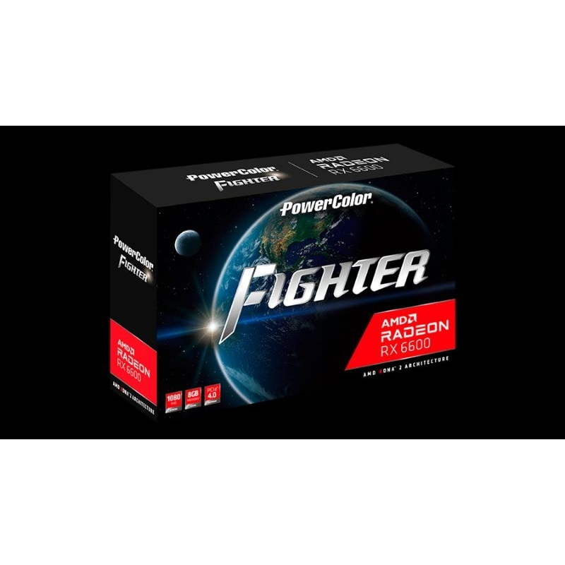 Fighter AMD Radeon™ RX 6600 8GB GDDR6 - PowerColor