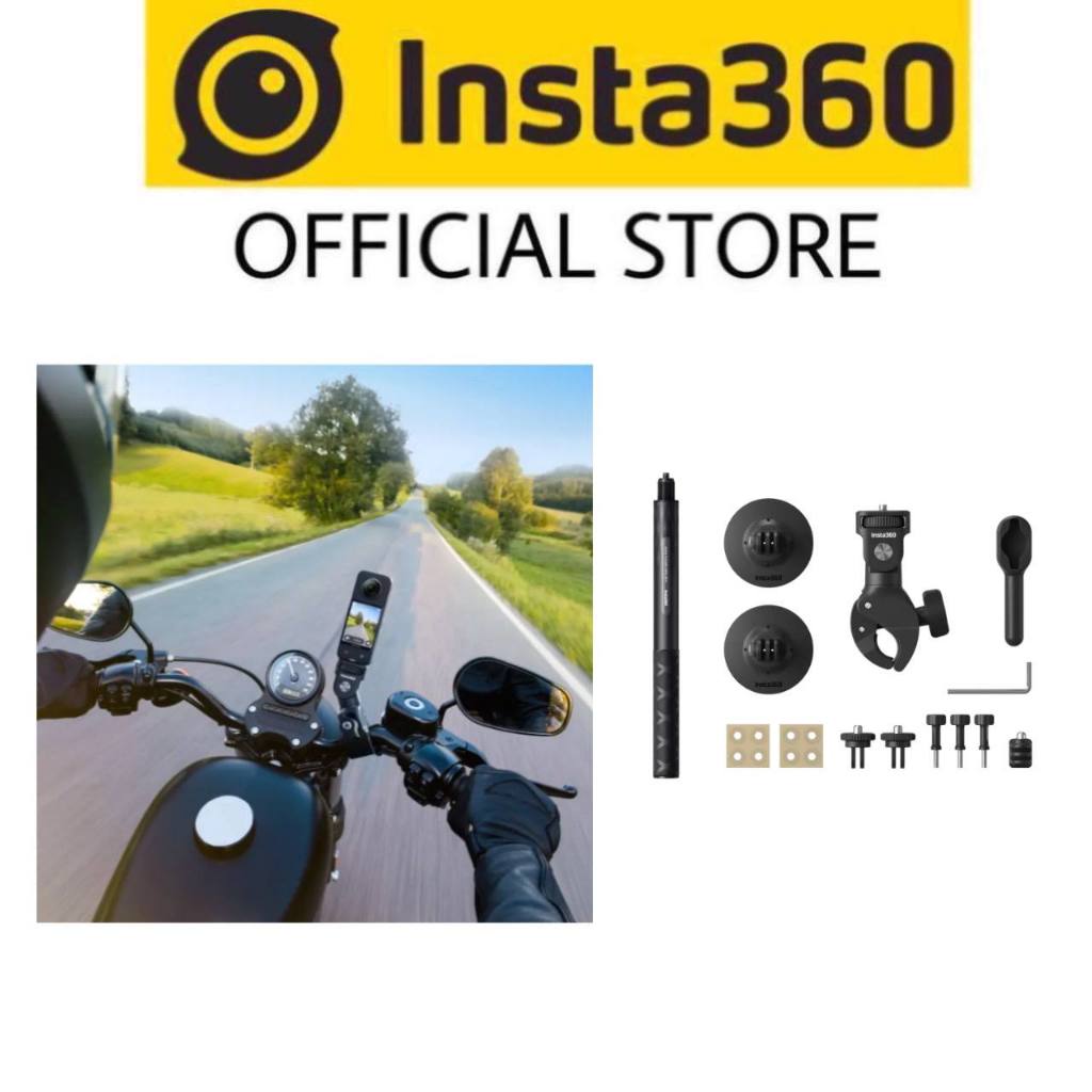 Insta360 Motorcycle Bundle Mounting Kit