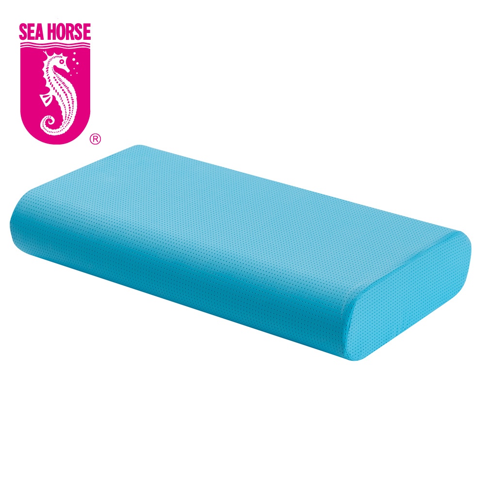 Seahorse shop contour pillow