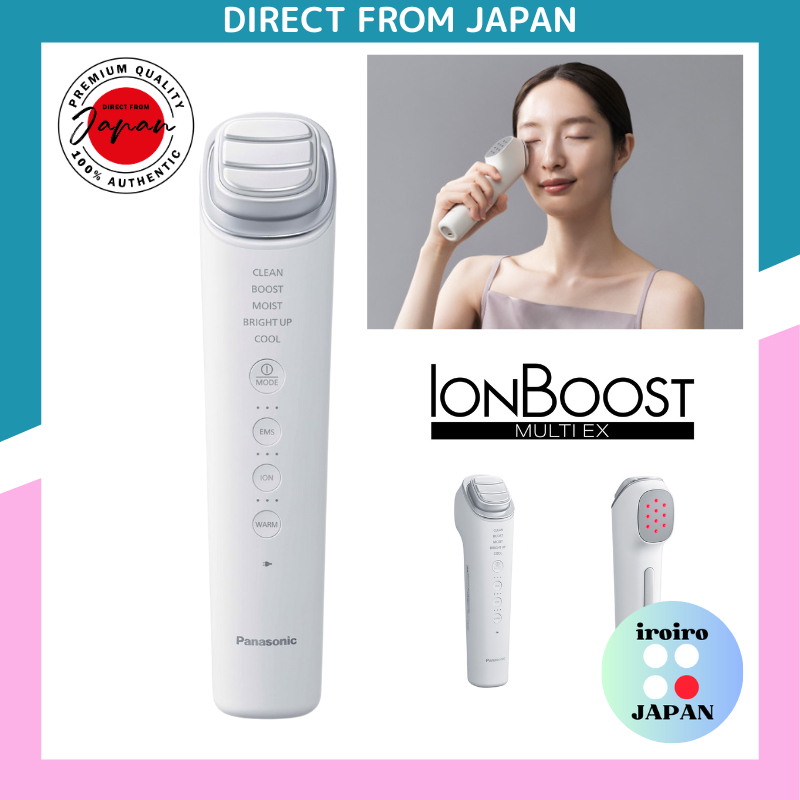 Panasonic Ion Facial Device Ion Boost Multi EX Power Boost Technology White  EH-SS85