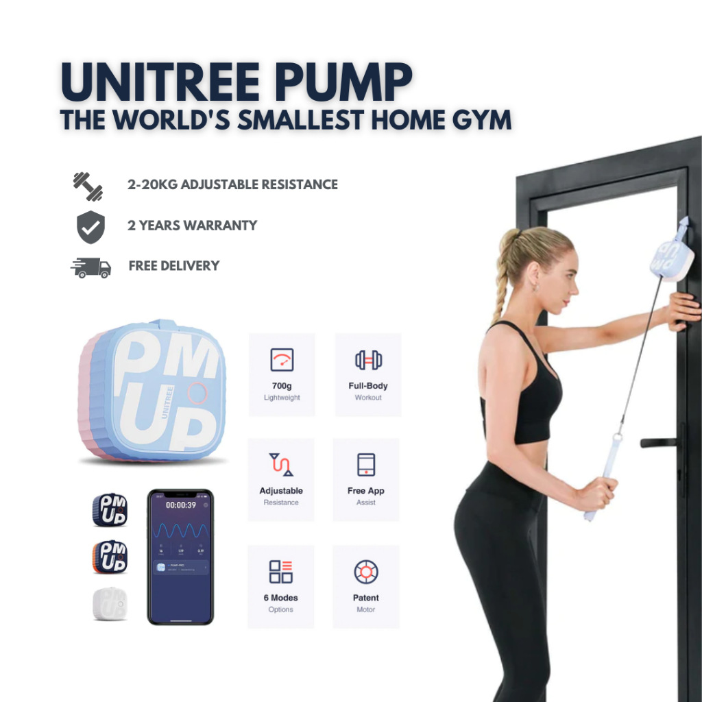 The World's Smallest Home Gym – Unitree PUMP