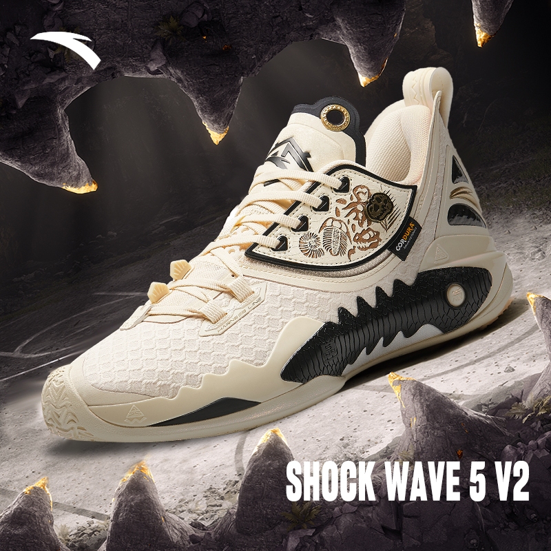 Anta X Kyrie Irving】 ANTA Men Shock Wave 5 V2 Basketball Shoes ...