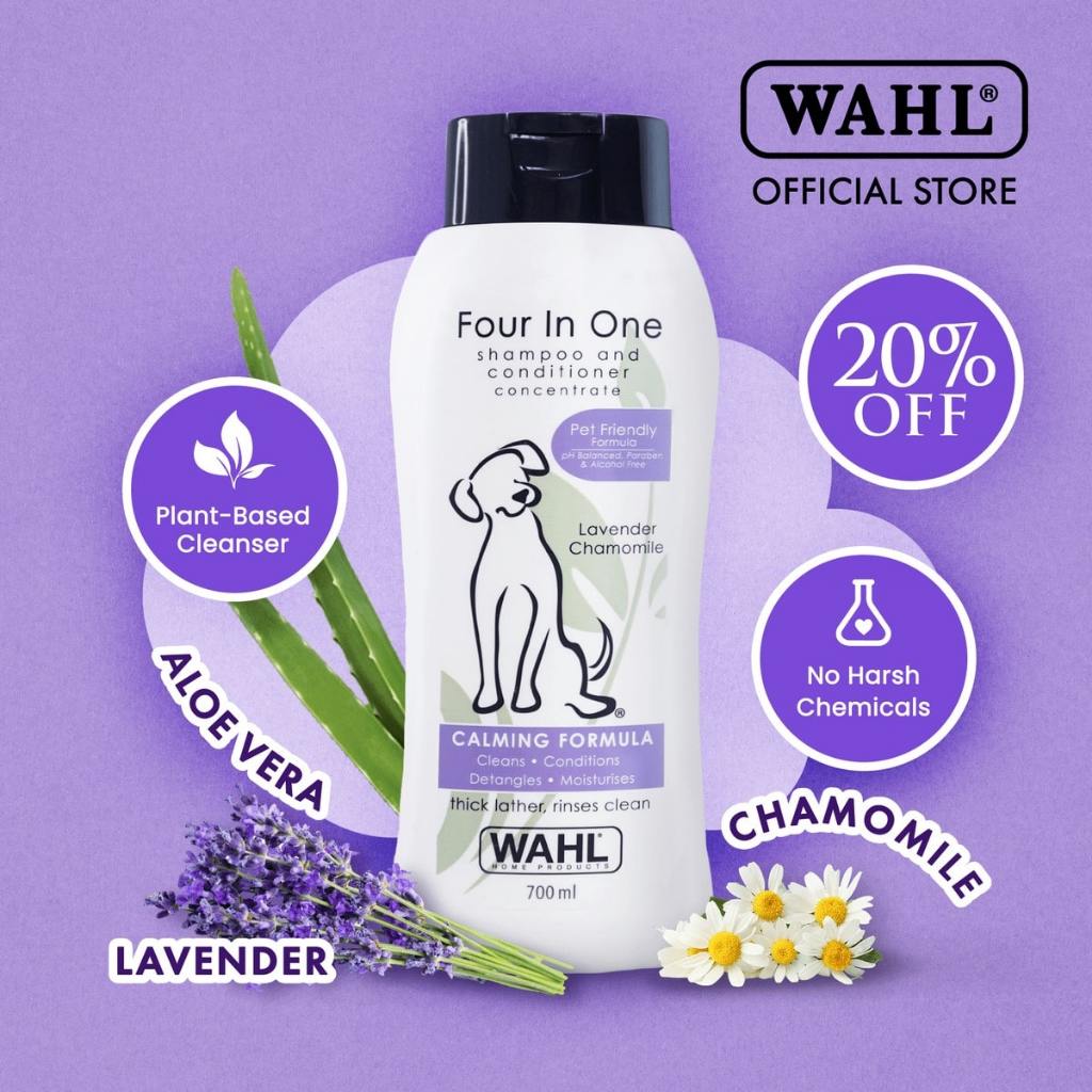 Wahl 4 in store 1 dog shampoo