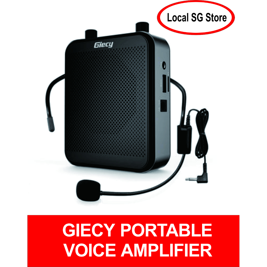 Giecy Portable Voice Amplifier 30W PA System Speaker For Teacher