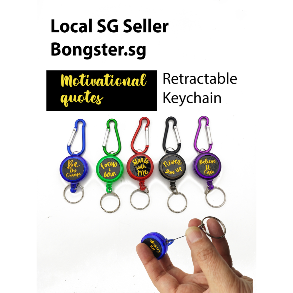 Retractable badge reel with hook – Bongster