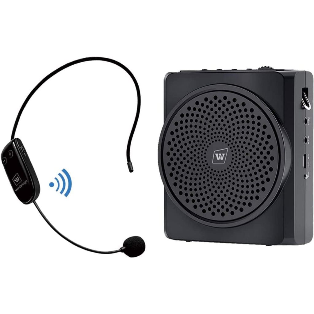 Wireless Voice Amplifier Wireless Microphone Headset 16W