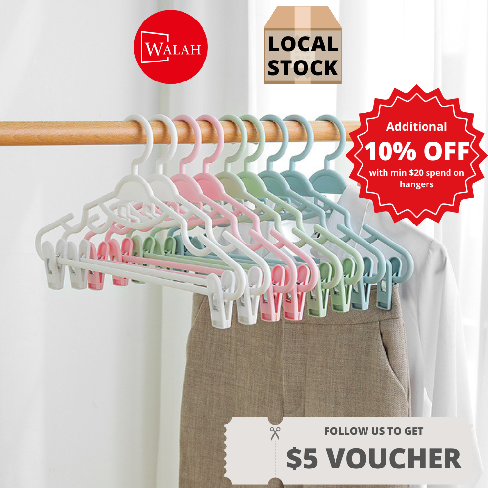 SG SELLER] Multi-Layer Hangers For Clothes Rack Underwear Hanger Rack  Underwear Bra Hanger