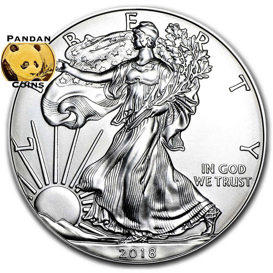 American Eagle 1 oz 999 Silver Coin 2023 2024 Random year