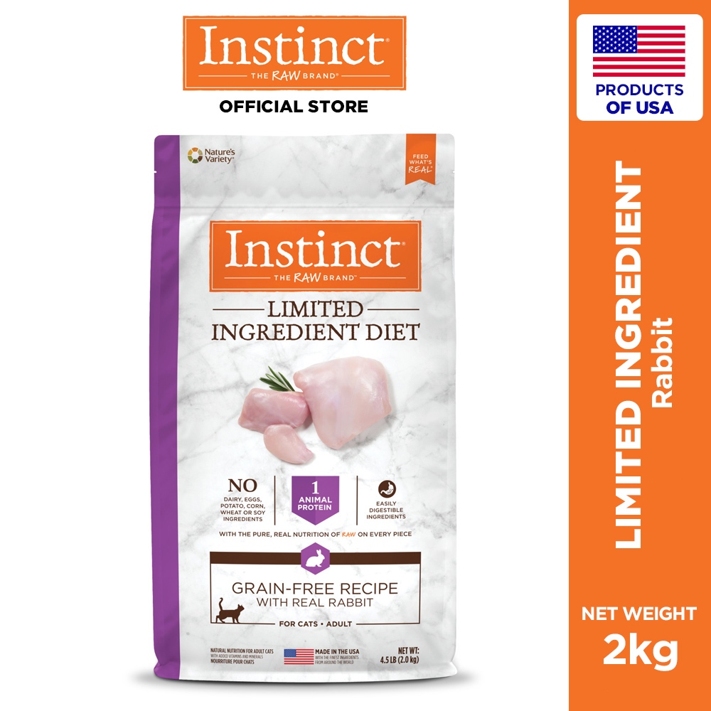 Instinct limited best sale ingredient rabbit