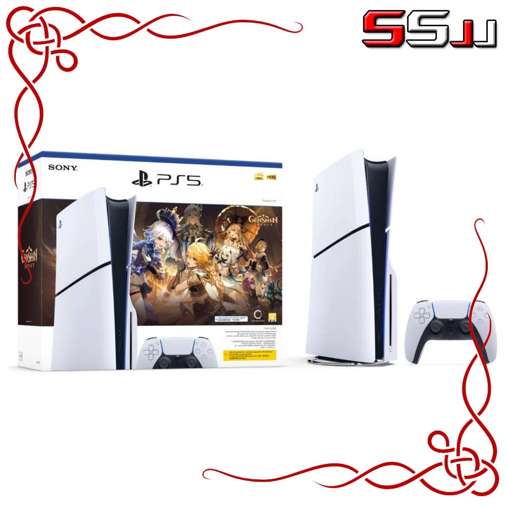 Local Set] Playstation 5 PS5 Slim Disc Edition Console (Genshin Impact  Bundle) w/15 Month Sony Singapore Warranty | Shopee Singapore