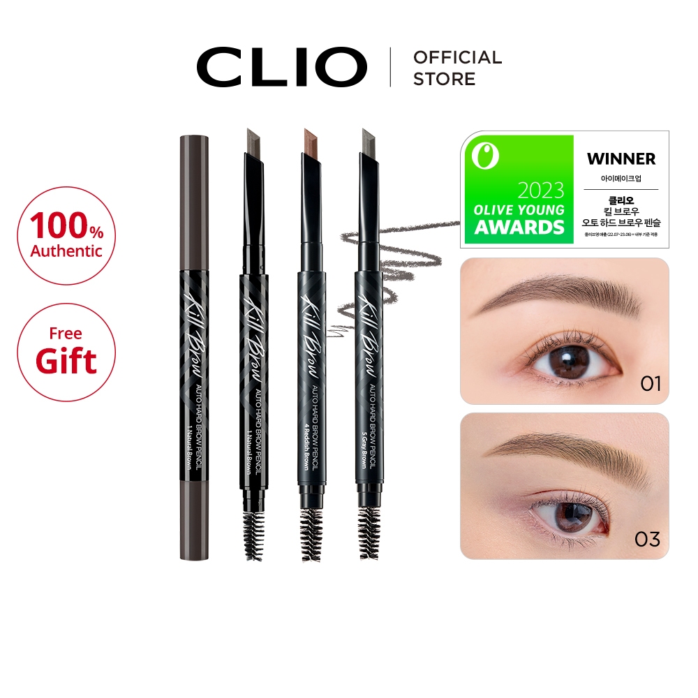 CLIO] Kill Brow Auto Hard Brow Pencil 0.31g | Shopee Singapore