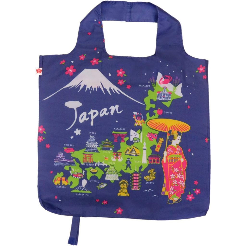 Eco Bag Maiko mt Fuji Japan 50 7 63cm Blue Japan New Direct from Japan Shopee Singapore
