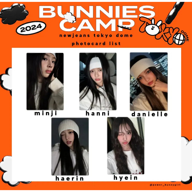 New Jeans Fan Meeting Bunnies Camp 2024Tokyo Dome SPECIAL PREMIUM 