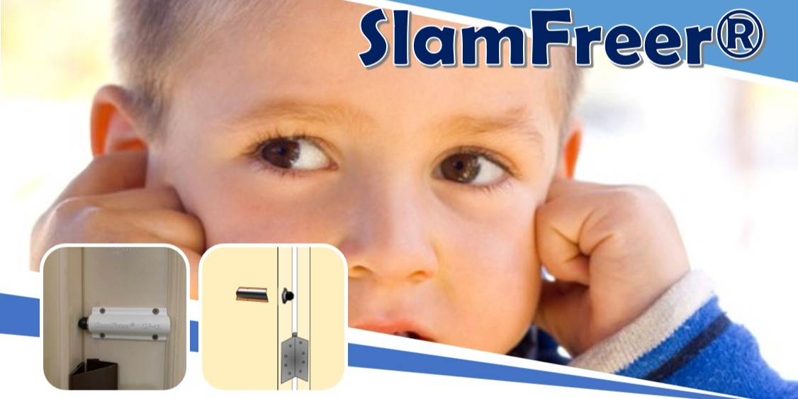 SlamFreer® Conceal Door Slam Stopper