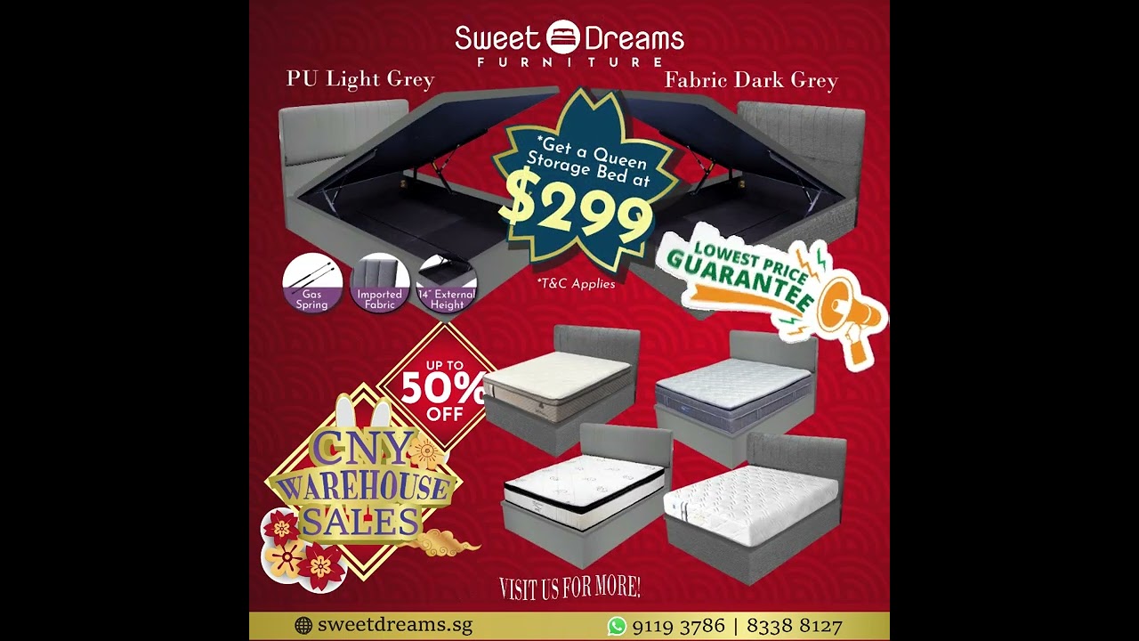 Sweet Dreams Furniture, Online Shop Shopee Singapore