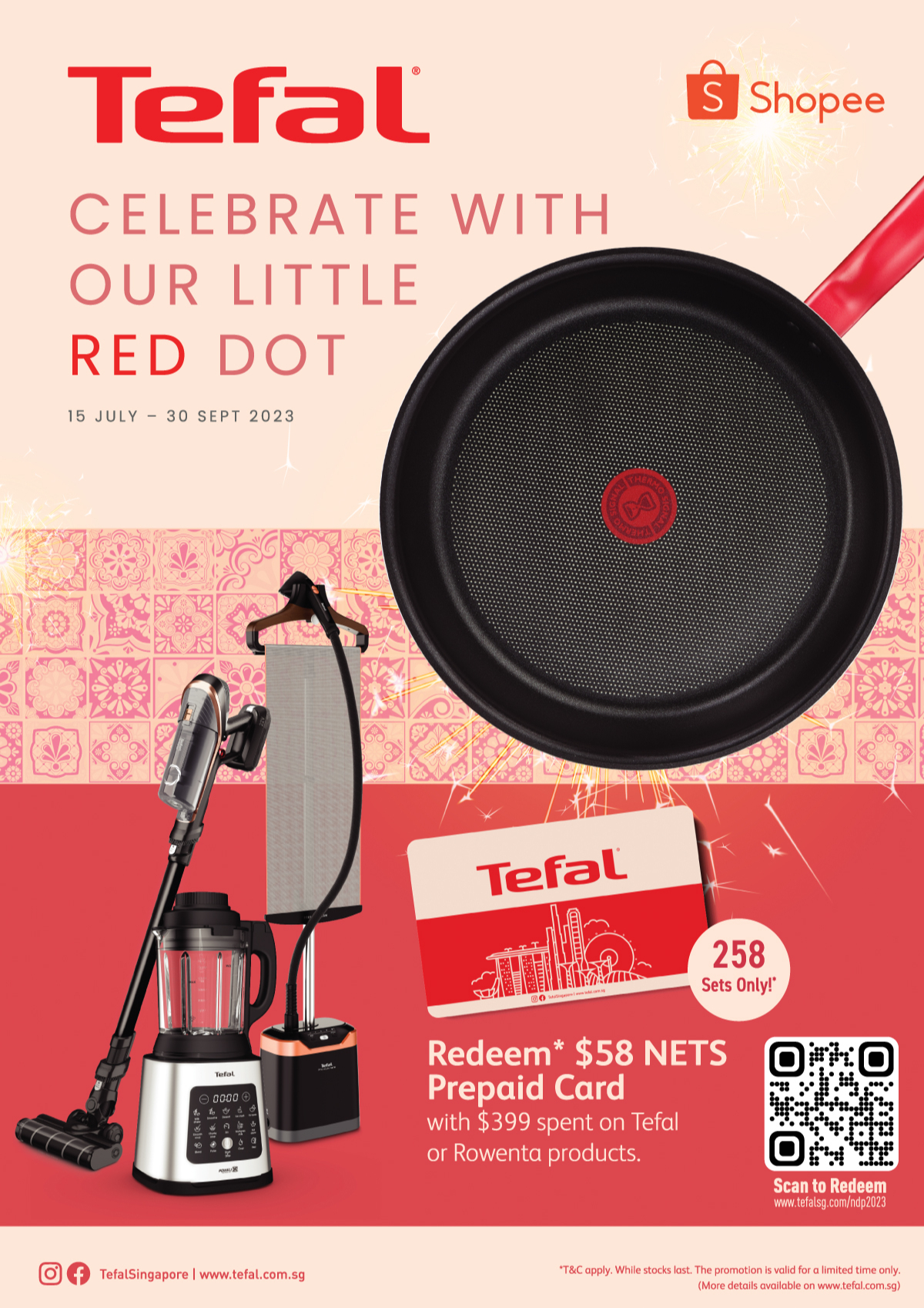 Tefal Official Store, Online Shop Jul 2023 Shopee Singapore