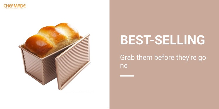 CHEFMADE 5.5 Inch Mini Loaf Pan Set 4Pcs & Reviews