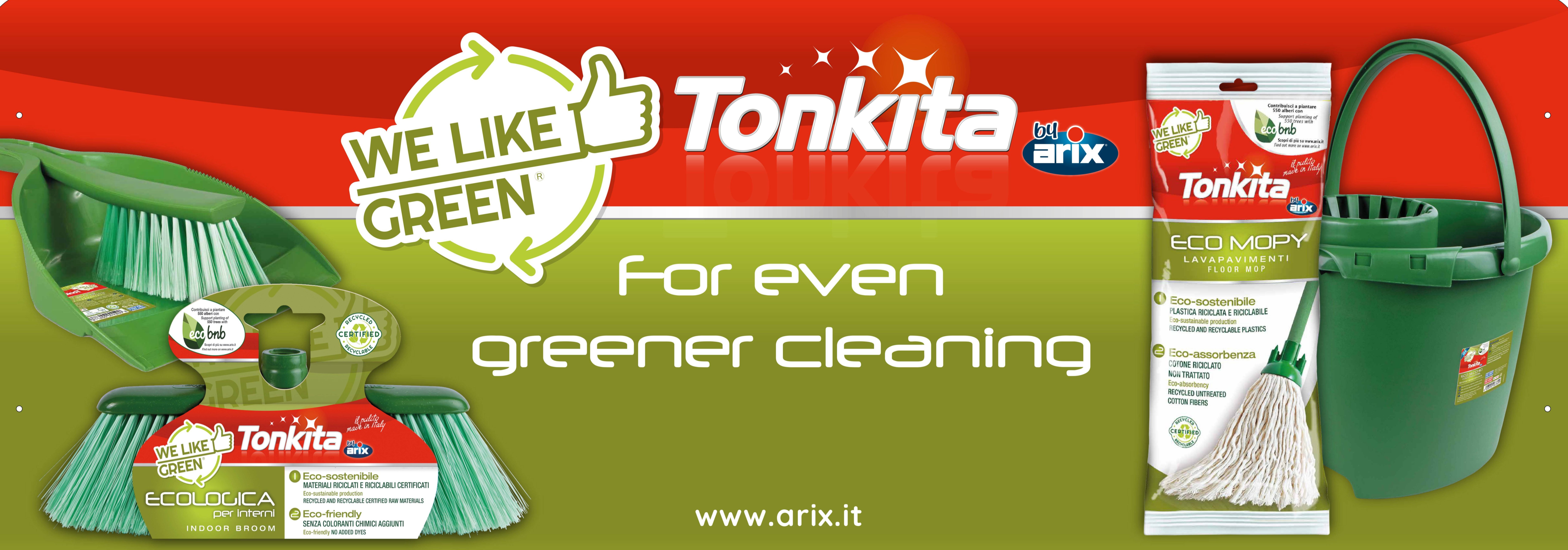 Tonkita Spray & Wash Lavapavimenti - Anti sporco, anti batterico