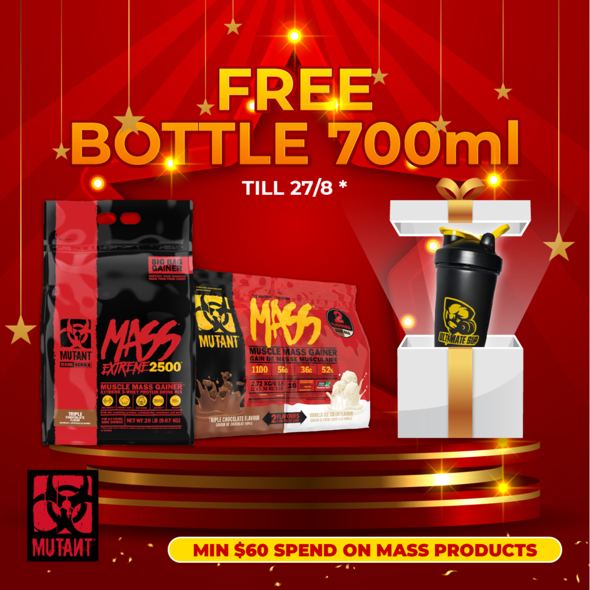Mutant Nutrition Official Store, Online Shop Jul 2024 | Shopee Singapore