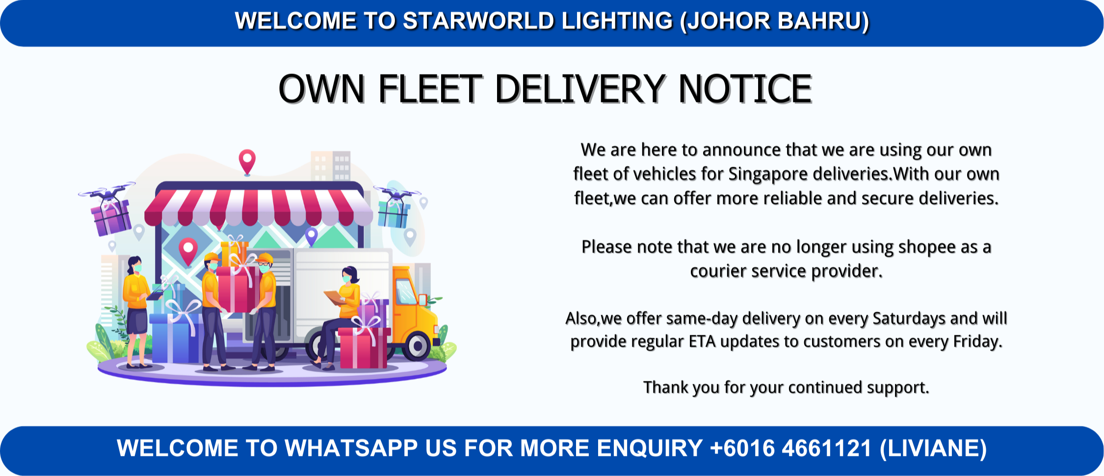 Starworld lighting store