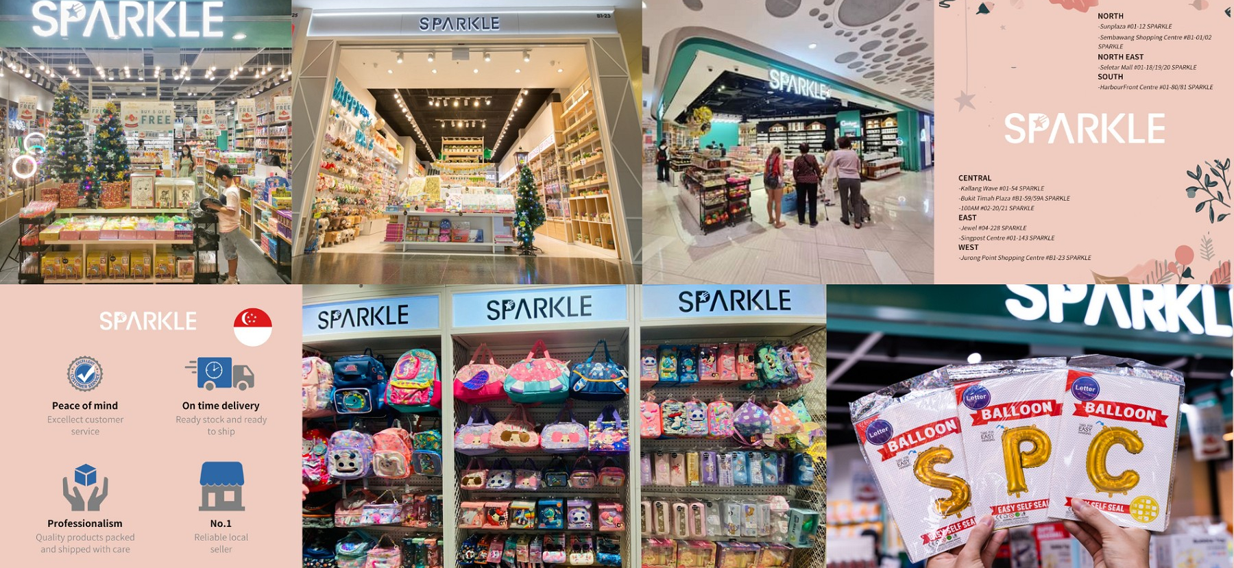 SPARKLE Official Store, Online Shop Aug 2024 Shopee Singapore