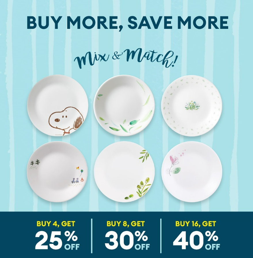 Corelle store on sale