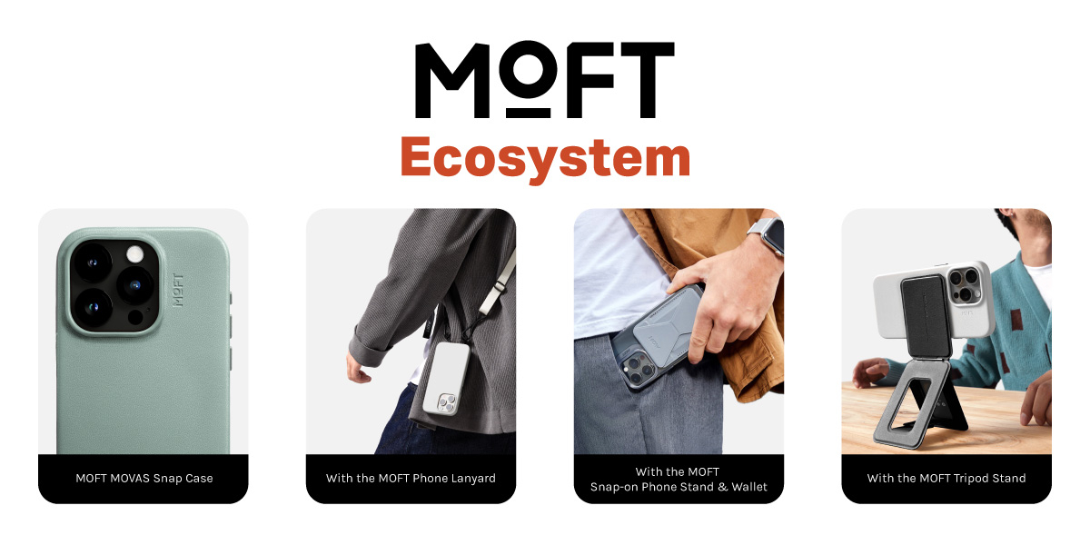 Moft MagSafe Comp. Snap-On Phone Stand & Wallet (Night Coast) - Challenger  Singapore