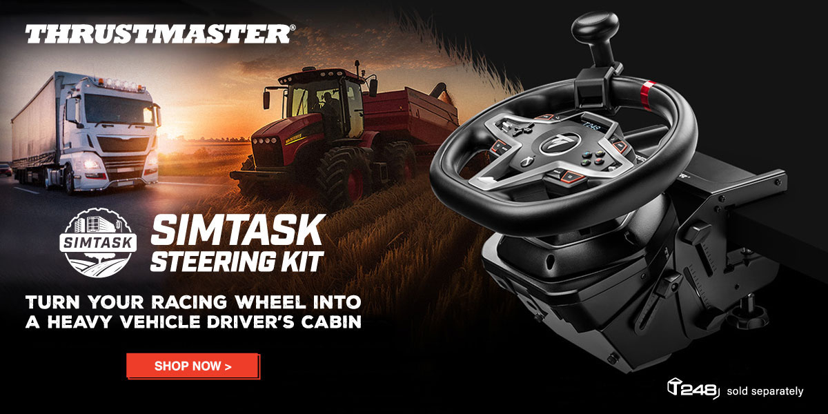 Thrustmaster Official on X: Drive your favorite vehicles just like you  were in the real thing! 🚜 T128 SimTask Pack is a combination of the T128  racing wheel and SimTask Steering Kit.