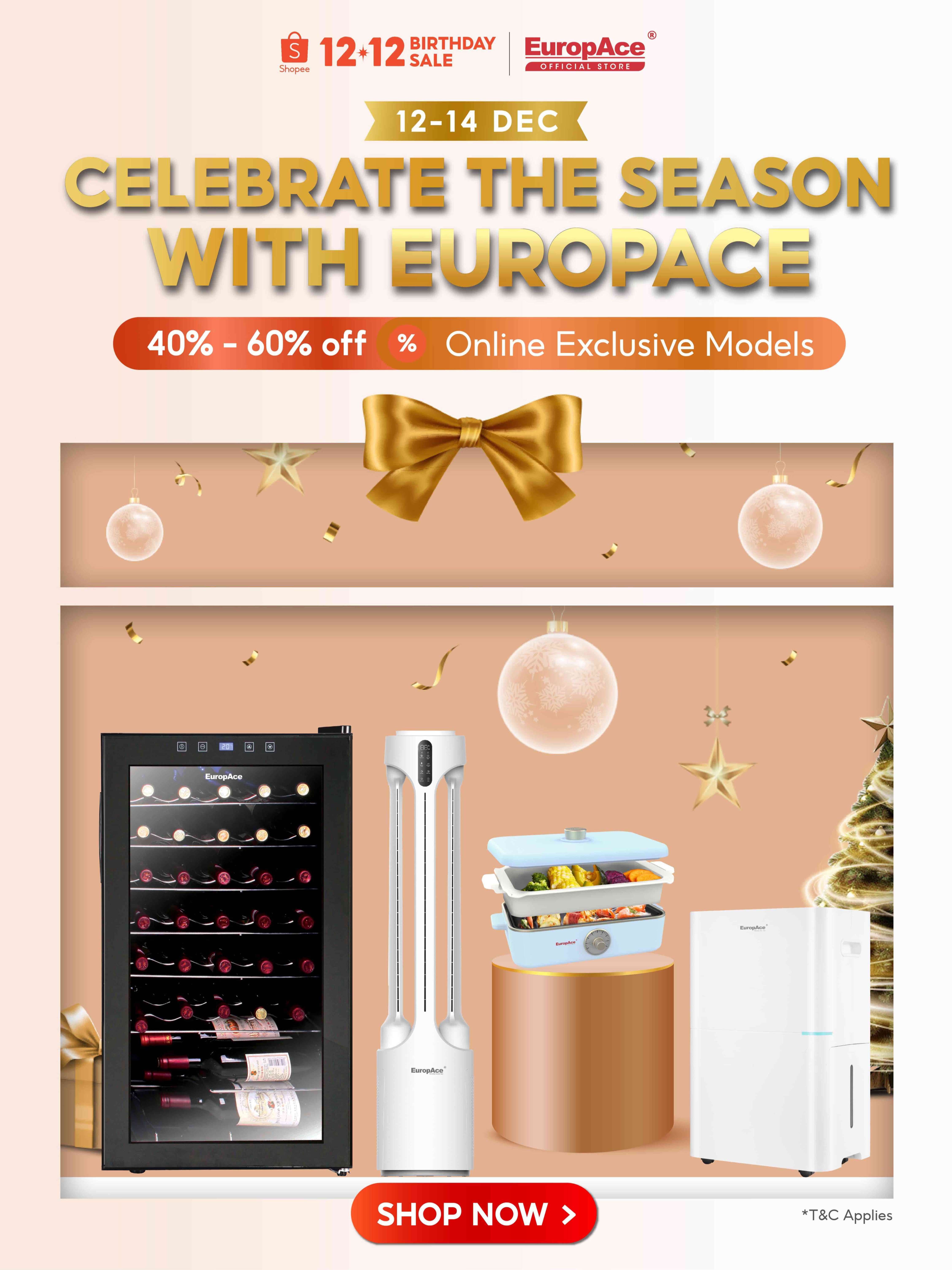 EuropAce Official Store, Online Shop Dec 2023 Shopee Singapore