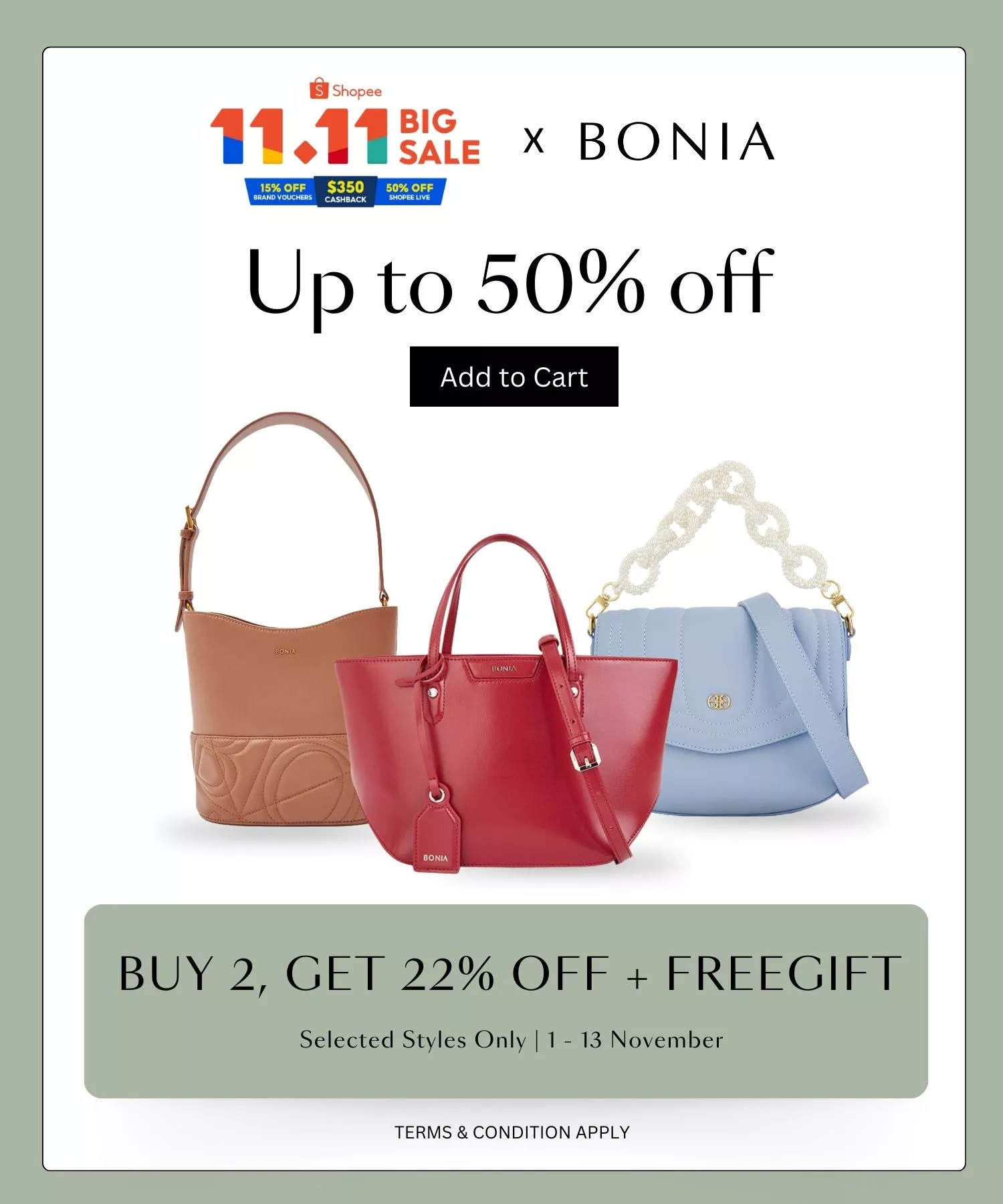 Bonia Crossbody Bag Grey Prices and Specs in Singapore, 10/2023