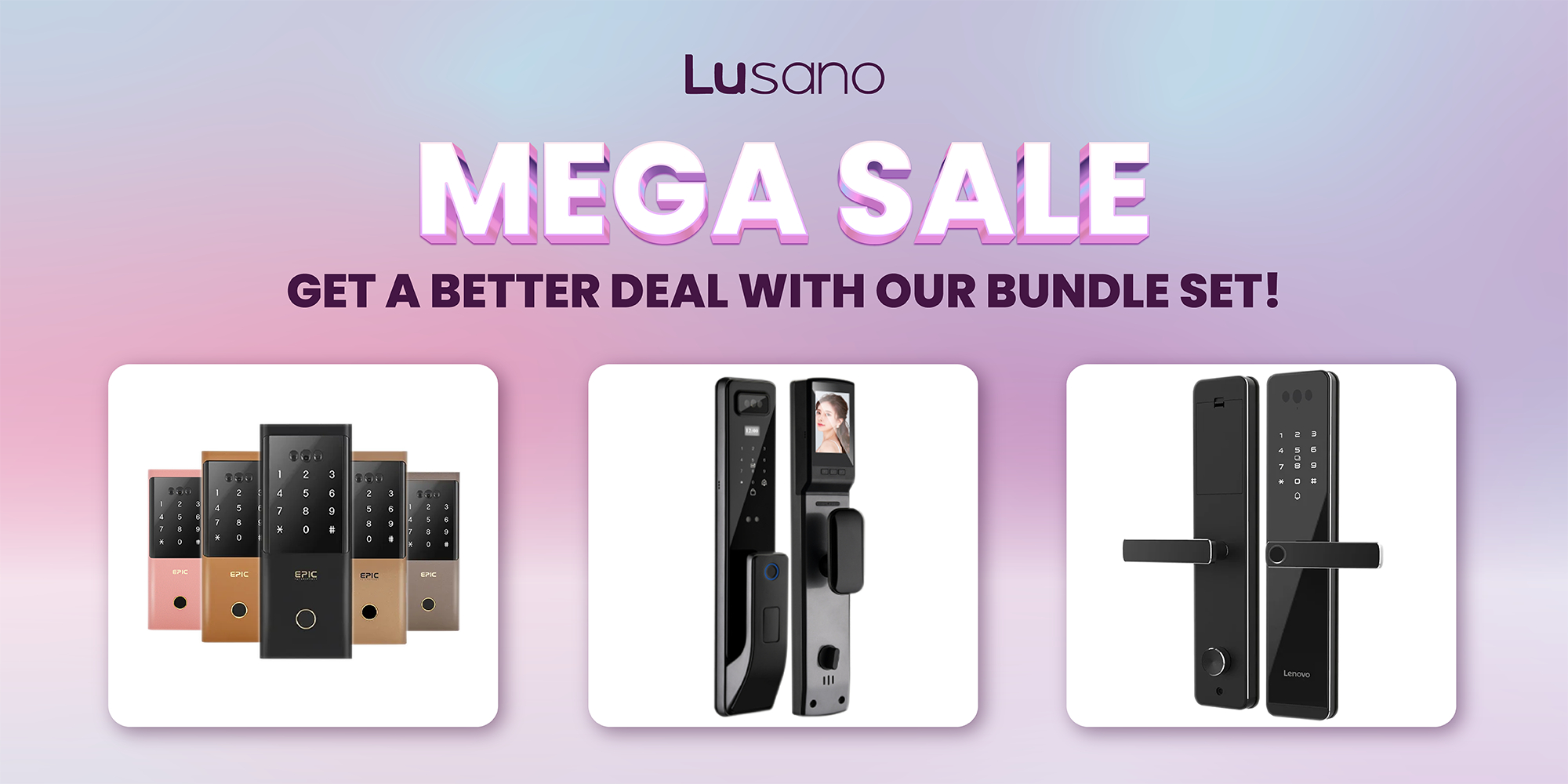 Lusano Smart Digital Lock, Online Shop | Shopee Singapore