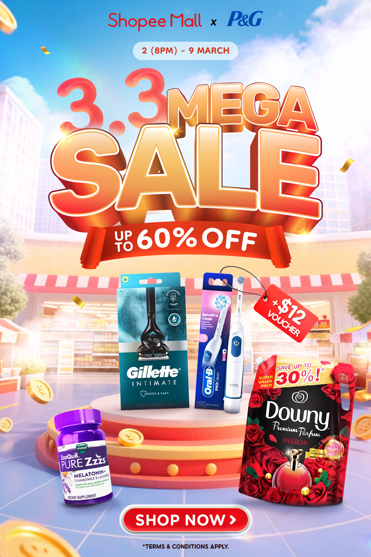 P&G Official Store, Online Shop Mar 2026 | Shopee Singapore