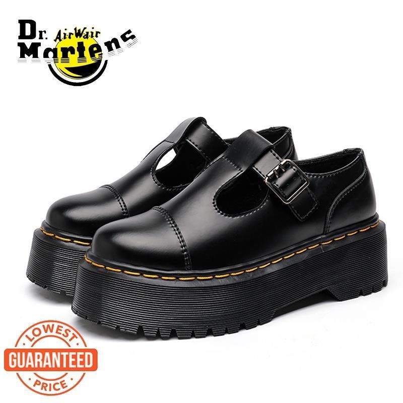 FY1 Dr. Martens Women Platform Mary Jane Shoes Lolita Women Thick Heel Leather Shoes British Style Girl Round Toe Student Shoes Size 35 42 Shopee Singapore