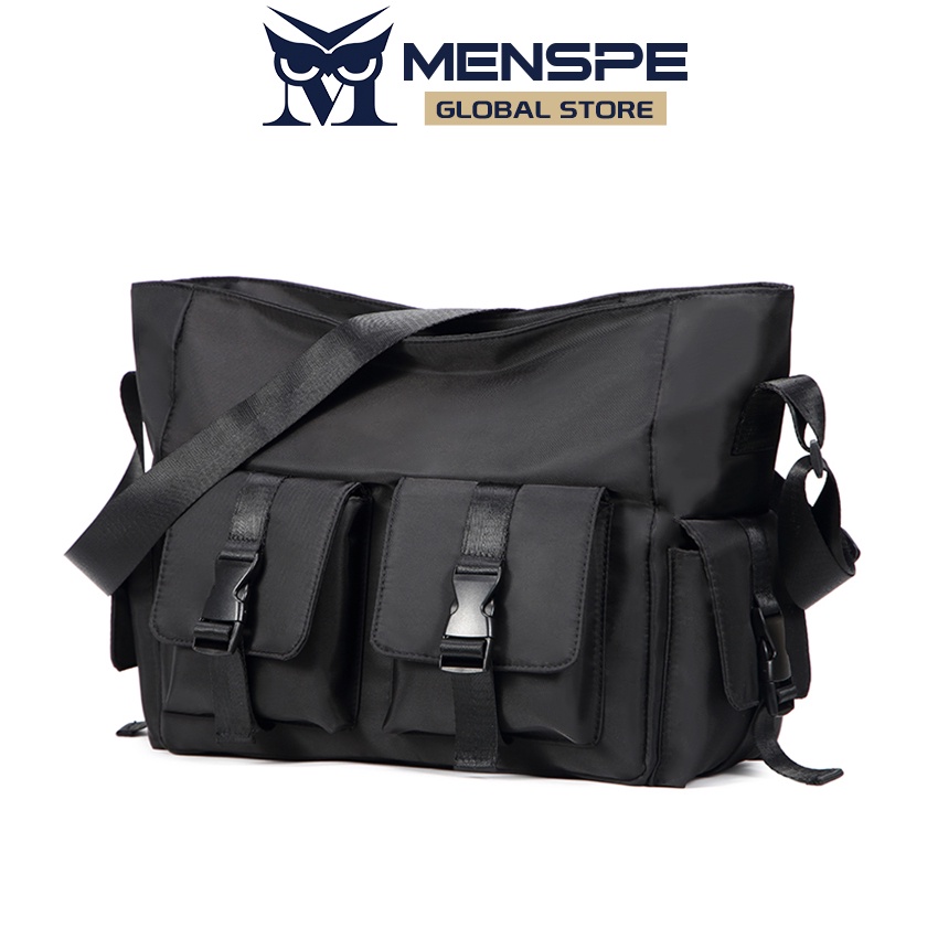 Mens black clearance messenger bag