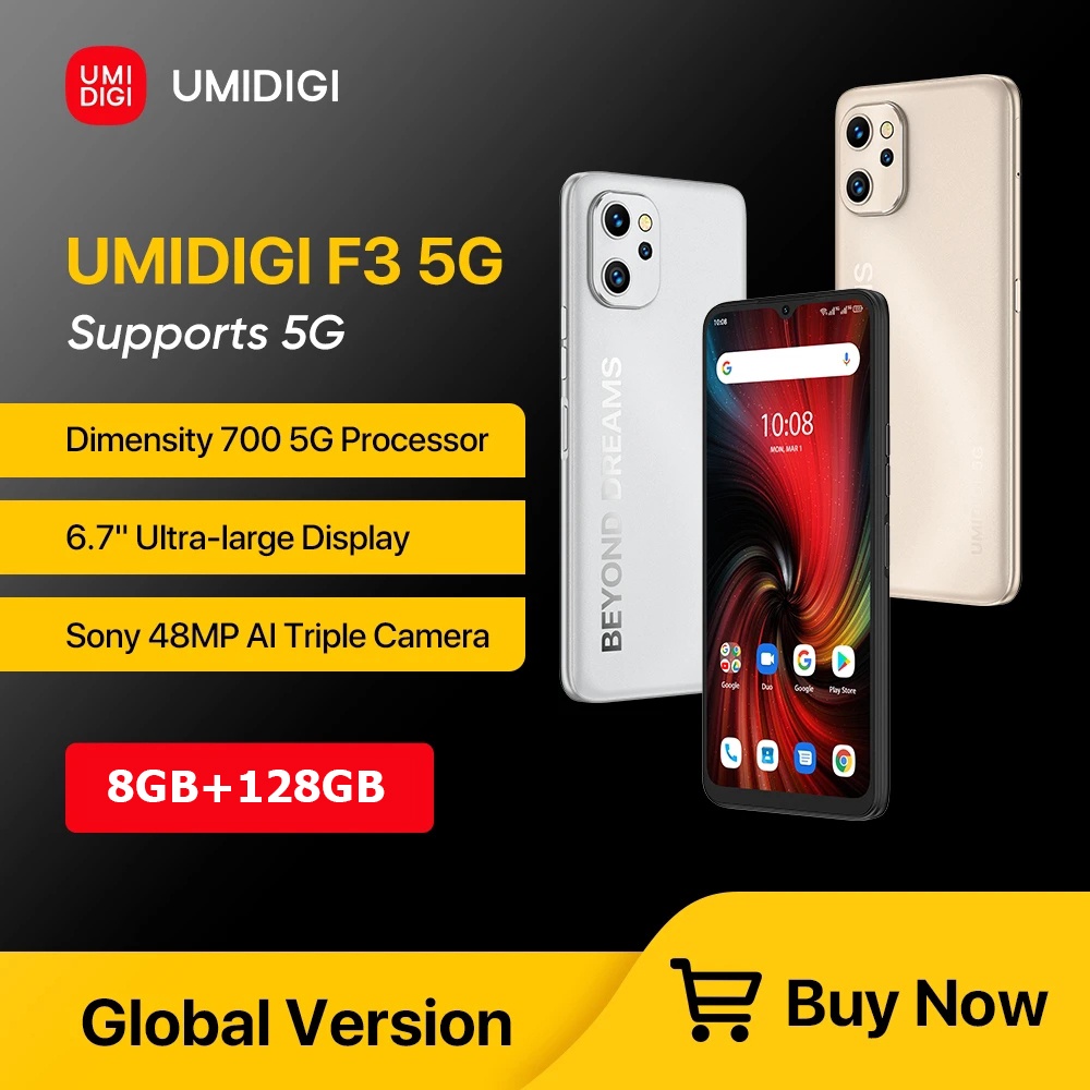 In Stock UMIDIGI Power 5S Global Version Smartphone 4GB 32GB 6.53