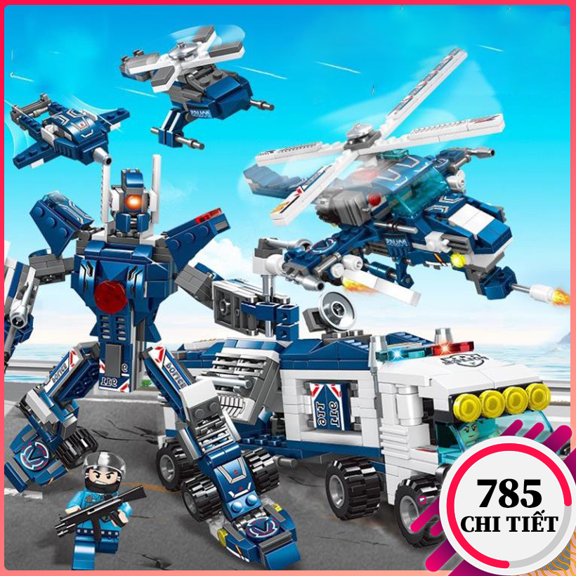 Lego robot online police